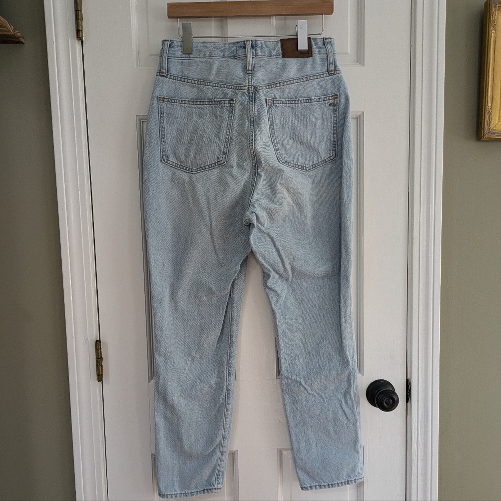 Madewell curvy perfect jean high rise light wash size 28 - Picture 9 of 12